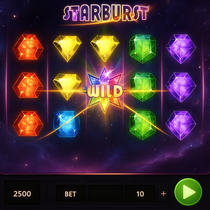 FortunePlay - Starburst Slot Game - NetEnt Pokies
